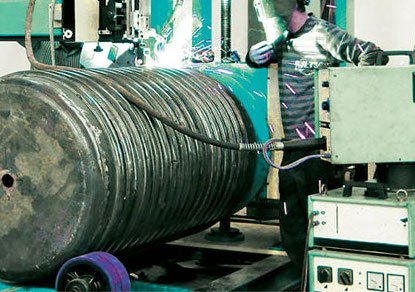 Автоматическая установка для сварки спиральных швов WKSM, WICON (Турция)