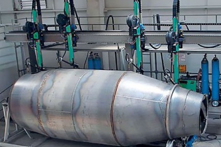 Автоматическая установка для сварки бетоносмесителей MKOM01, WICON (Турция)